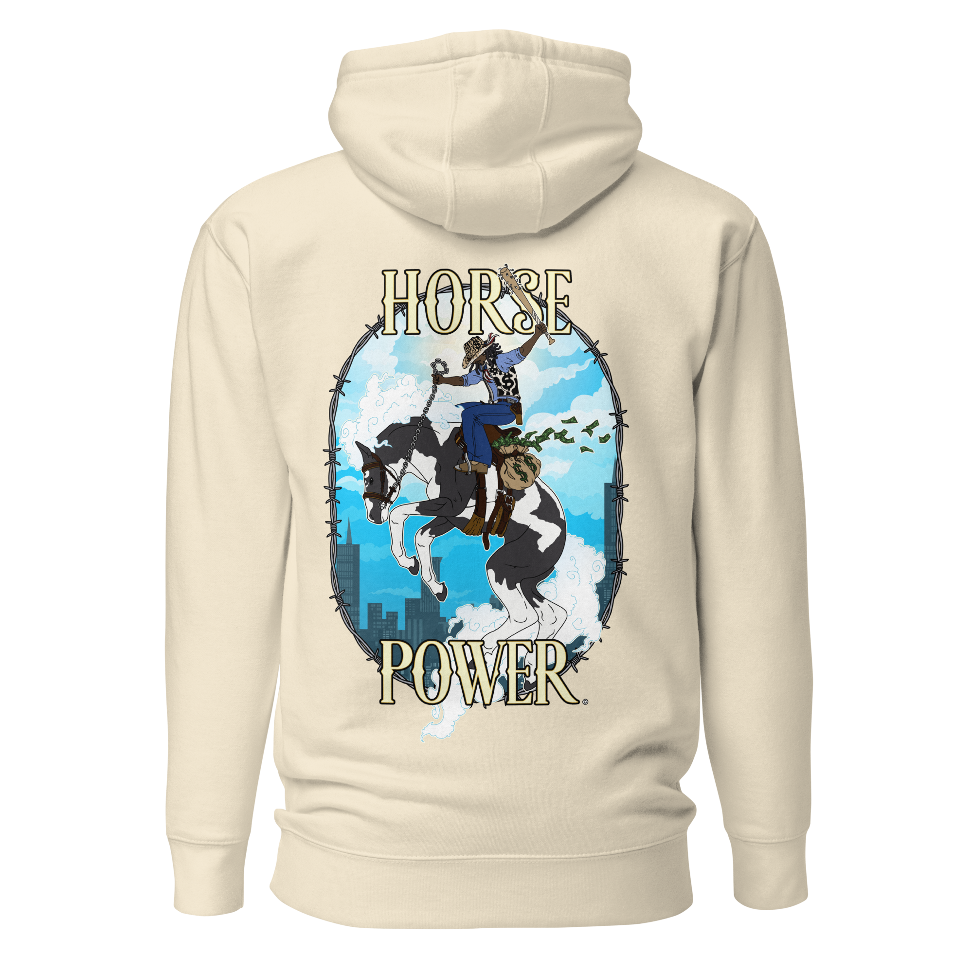 City Cowboy Unisex Hoodie - HORSE POWER