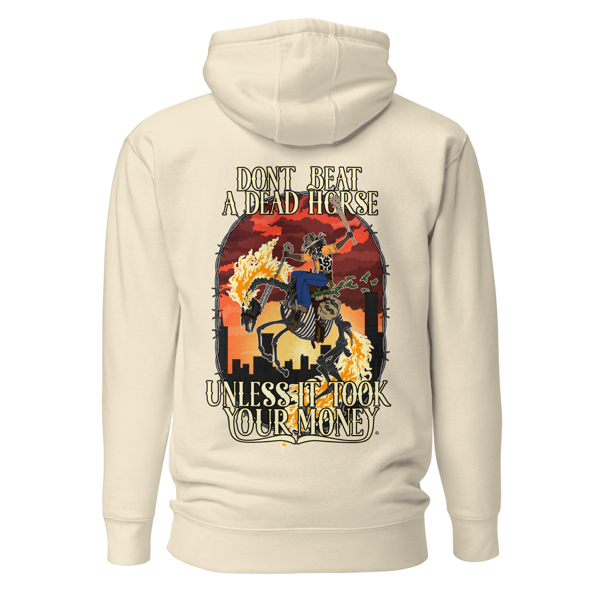 City Cowboy Unisex Hoodie - DEAD HORSE