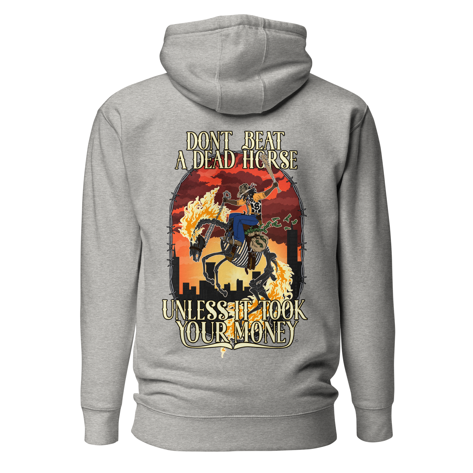 City Cowboy Unisex Hoodie - DEAD HORSE