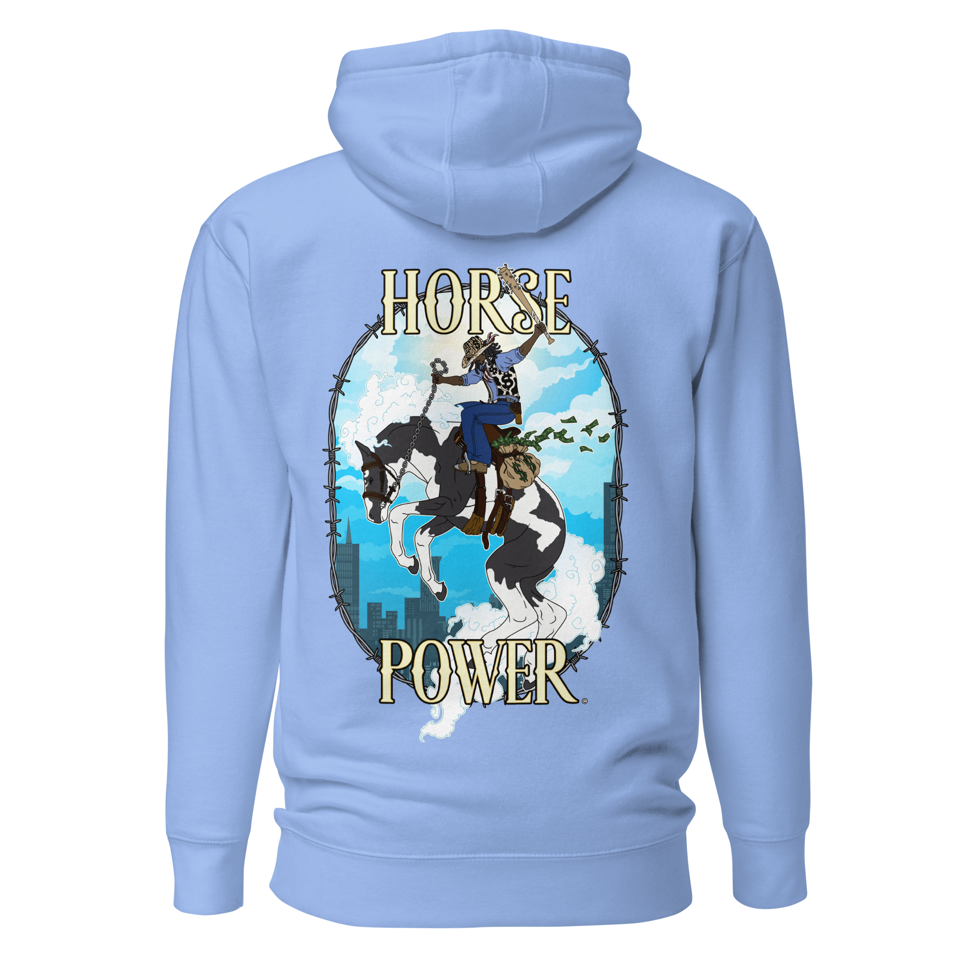 City Cowboy Unisex Hoodie - HORSE POWER