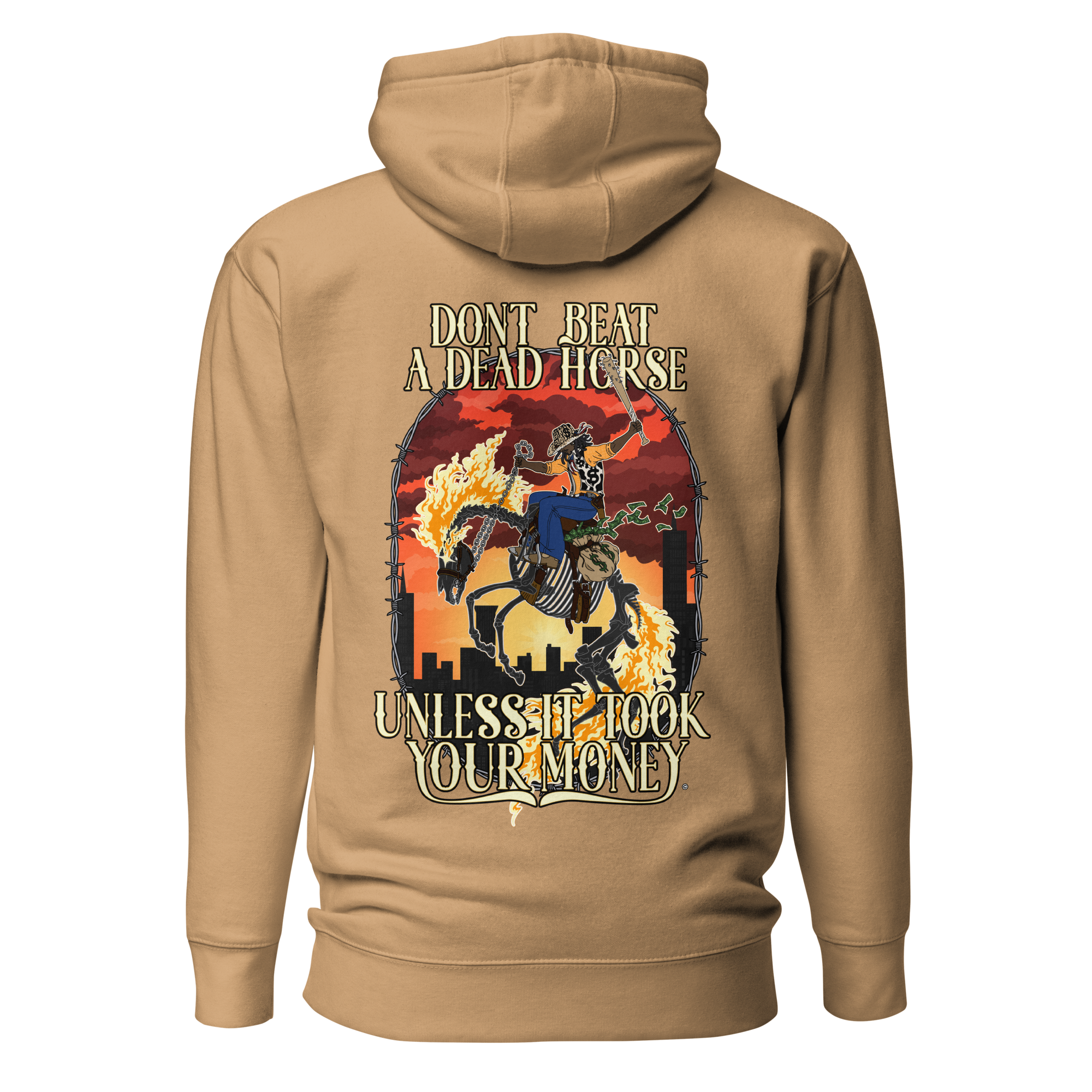 City Cowboy Unisex Hoodie - DEAD HORSE