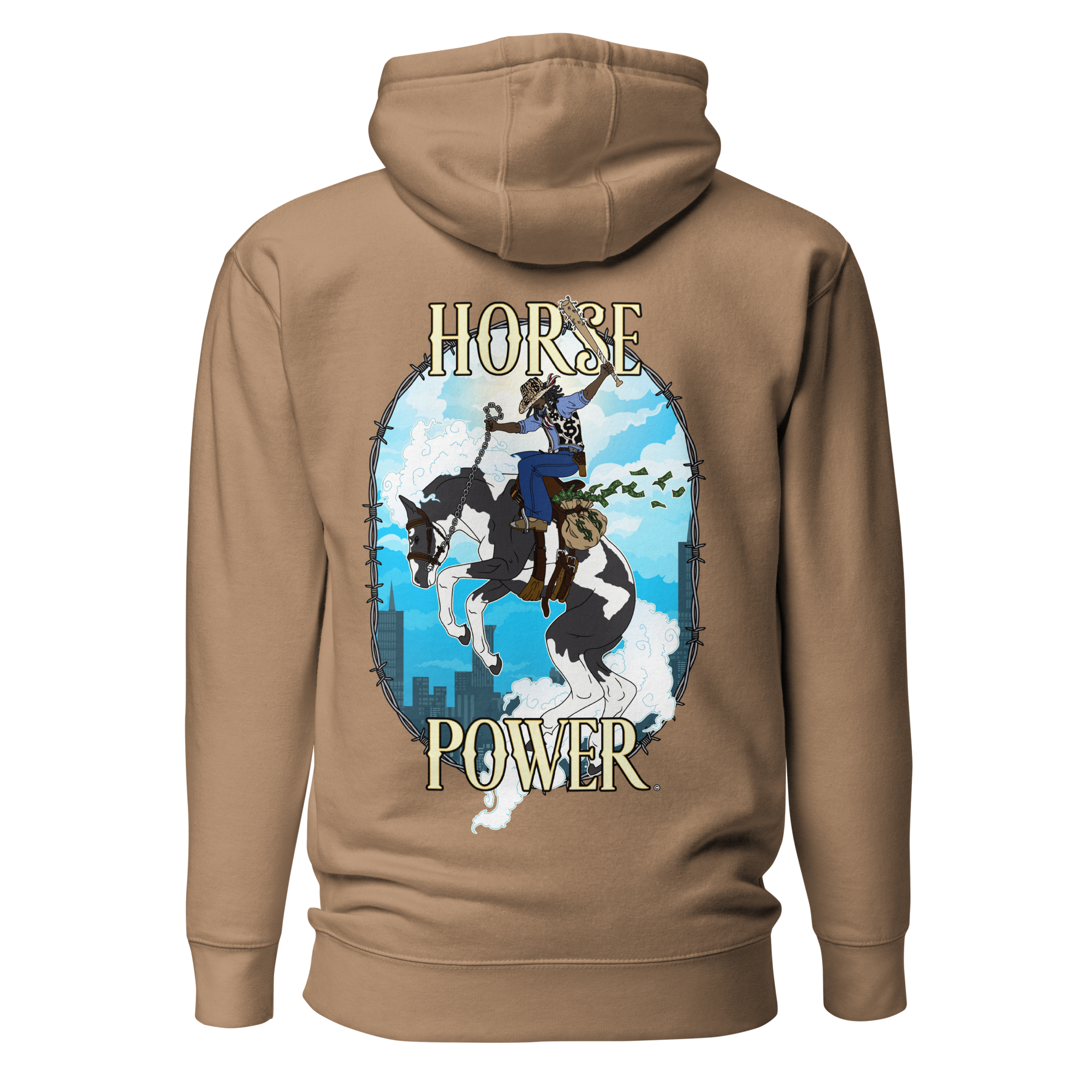 City Cowboy Unisex Hoodie - HORSE POWER
