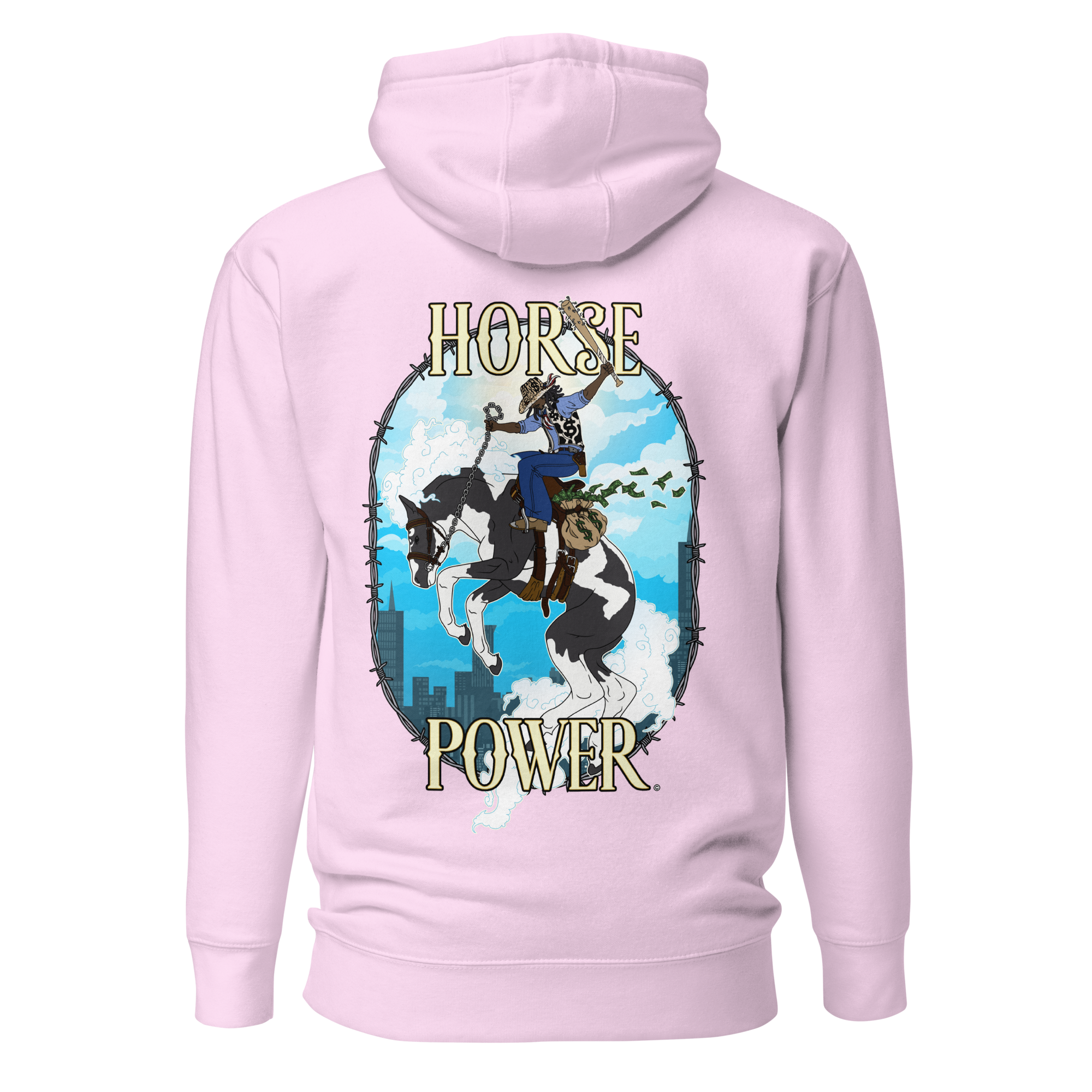 City Cowboy Unisex Hoodie - HORSE POWER