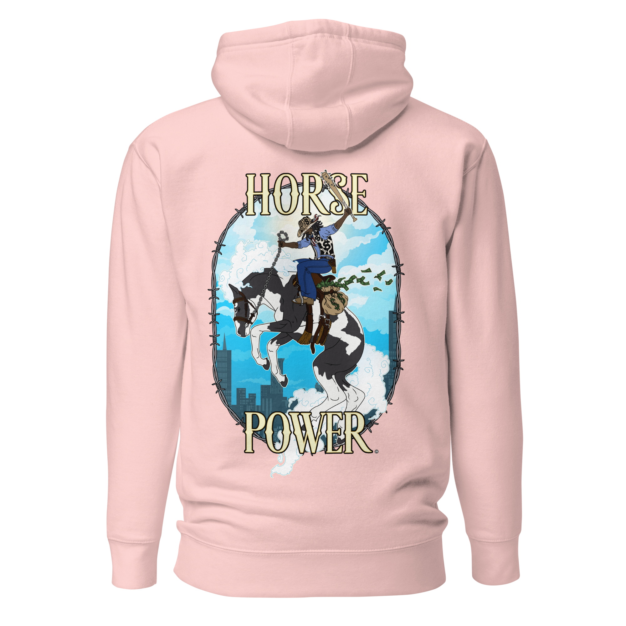 City Cowboy Unisex Hoodie - HORSE POWER