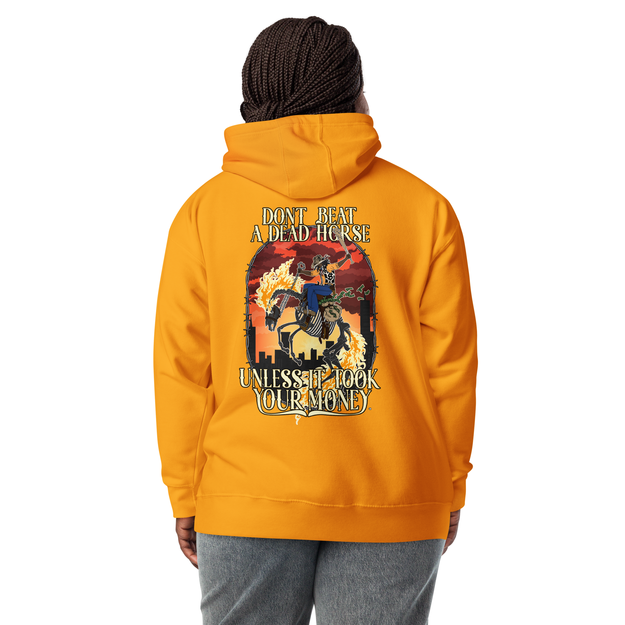 City Cowboy Unisex Hoodie - DEAD HORSE