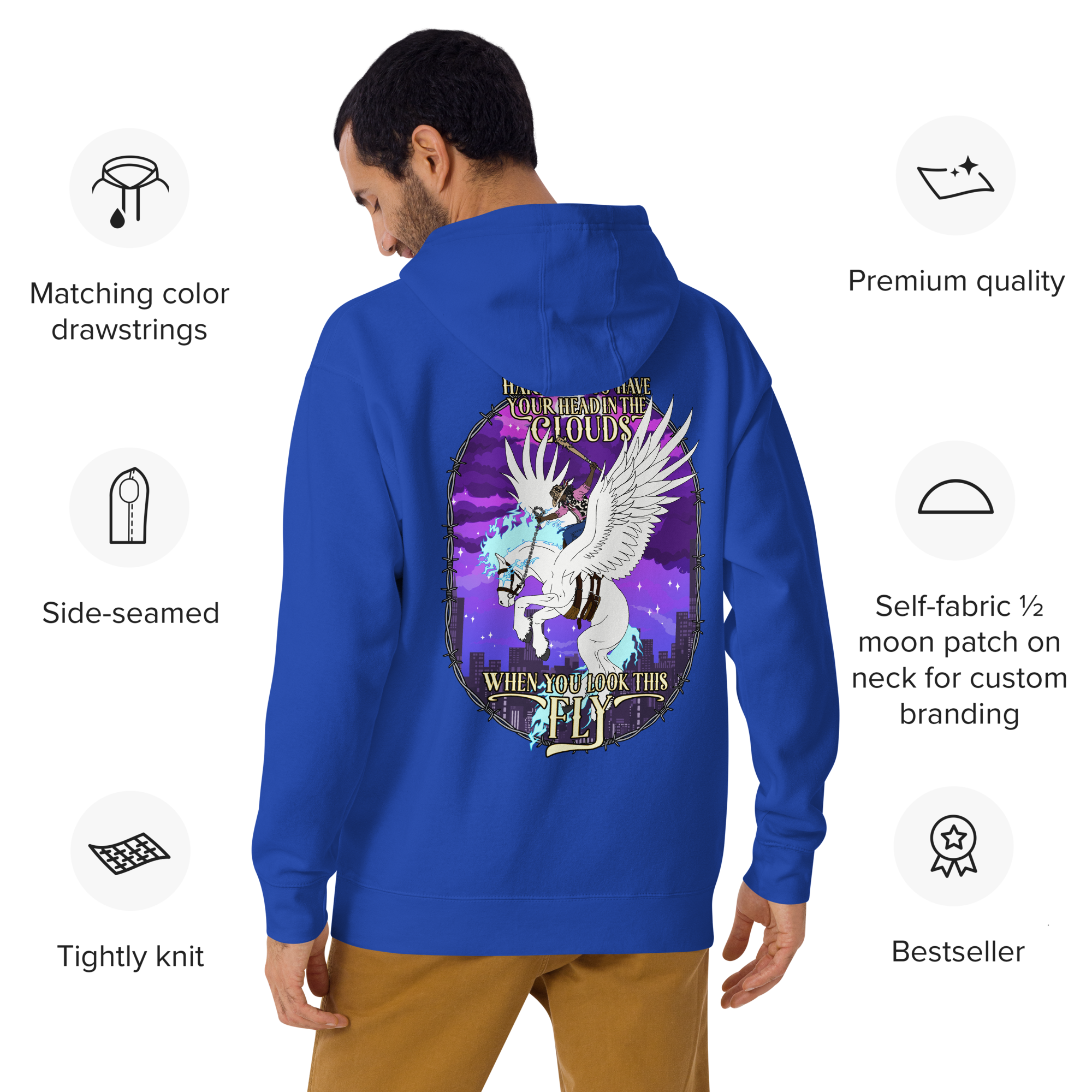 City Cowboy Hoodie - FLY HORSE