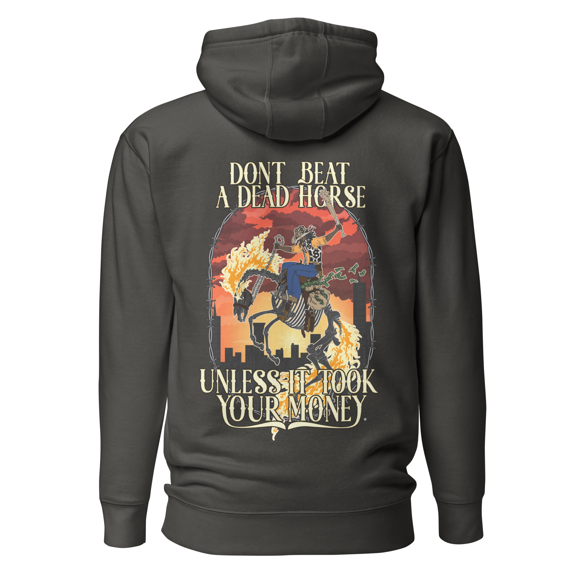 City Cowboy Unisex Hoodie - DEAD HORSE