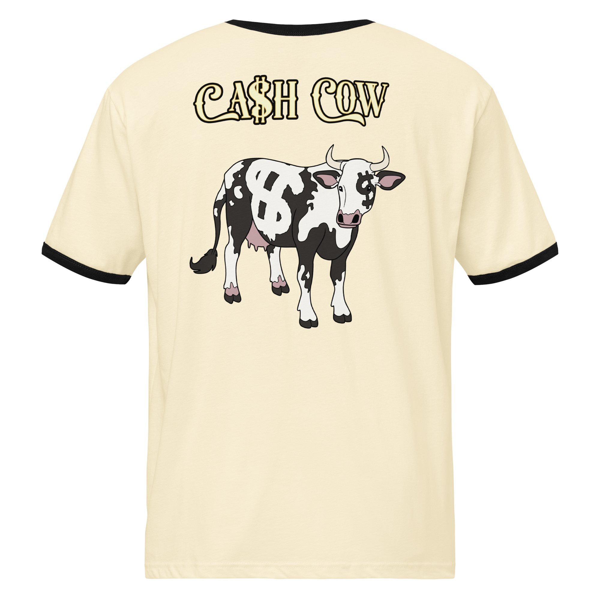 CA$H COW Ringer tee