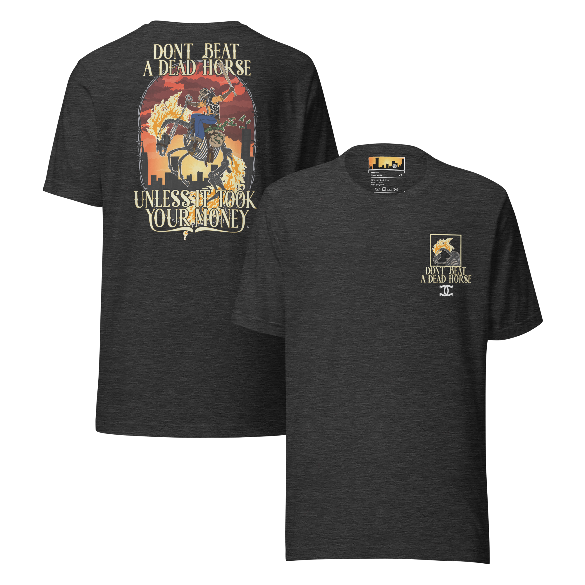 DON'T BEAT A DEAD HORSE - Unisex Tee